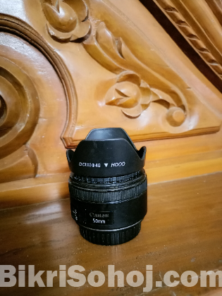 Canon 50mm prime lens